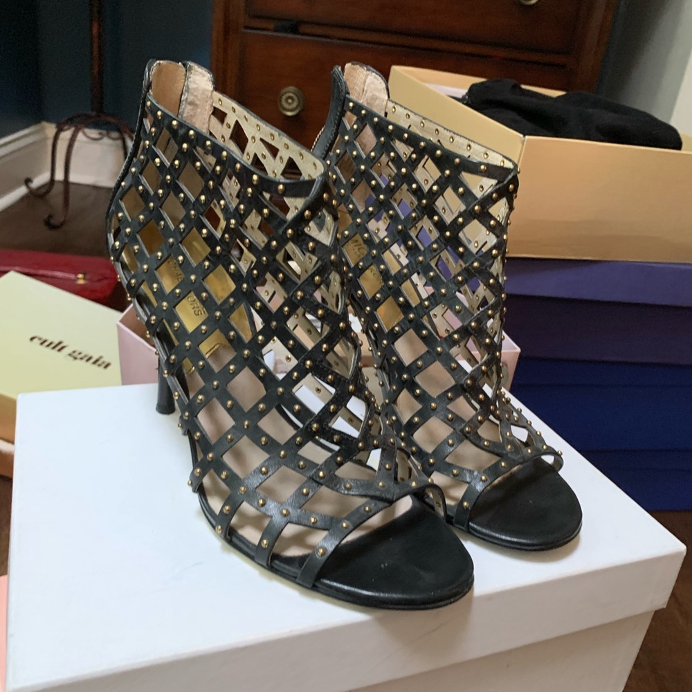 Micheal kors caged heels